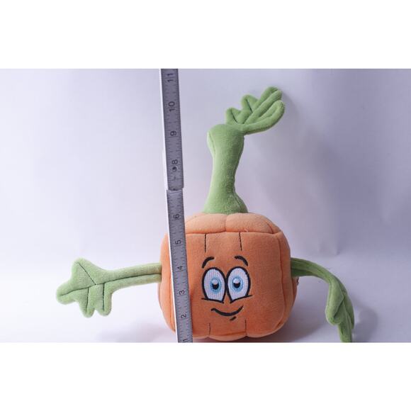 Spookley the Square Pumpkin, Plush, Smiling Face, Funny, Stuffed Figure, Movie - Picture 2 of 2